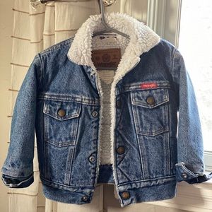 Vintage Wrangler Sherpa Jacket